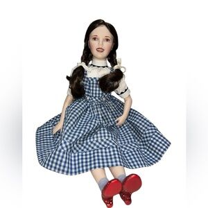 17” Lowes ren Franklin Mint Dorothy The Wizard Of Oz  Judy Garland Doll Vintage